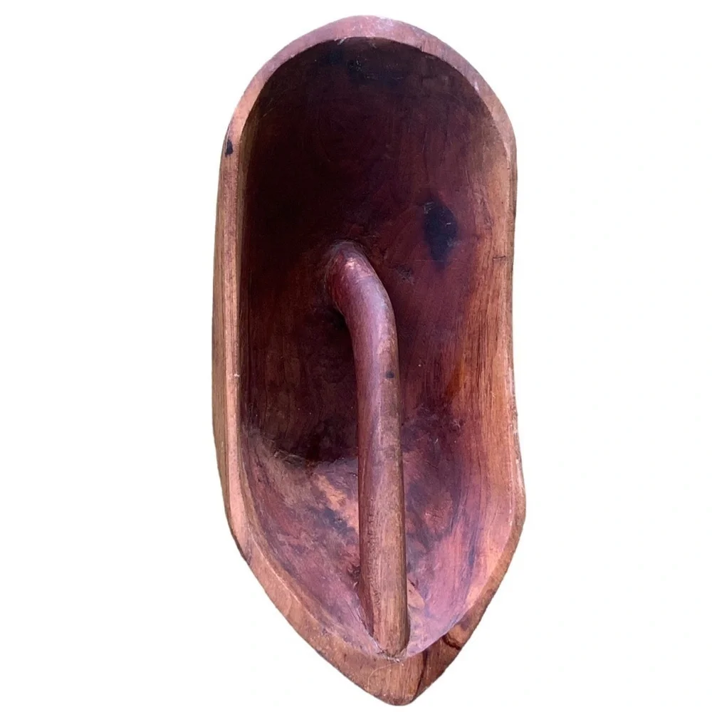 Antique Wooden Country Store Dry Goods Bin Scoop Vintage Decor Wood